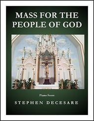 Mass For The People Of God (Piano Score) SATB Vocal Score cover Thumbnail